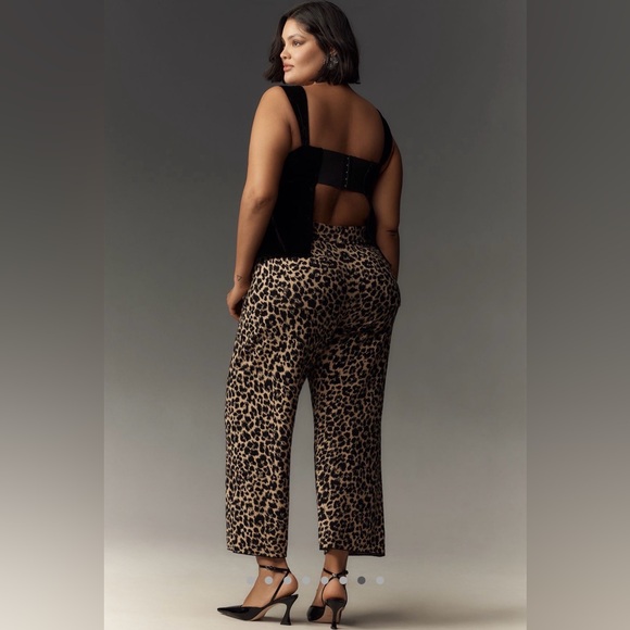 Maeve the Colette Sweater Knit Pants in Animal Intarsia NWT XL - Picture 7 of 9